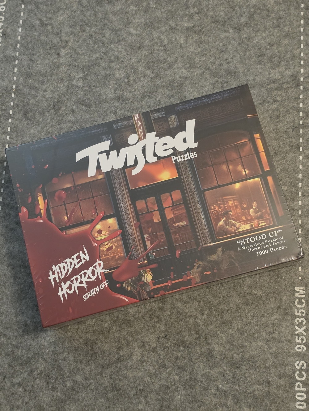 TWISTED Hidden Horror "Stood Up" 1000-Piece Jigsaw Puzzle